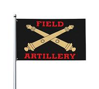 Bandiera all'aperto Field Artillery Crossed Cannons 90x150cm