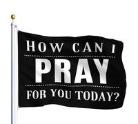 Bandiera all'aperto How Can I Pray For You Today Dorm 90x150cm