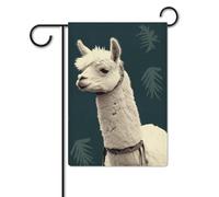 Bandiera alpaca lama 30,5 x 45,7 cm poliestere double face bandiere da giardino bandiere di benvenuto banner decorazione esterna per cortile portico prato