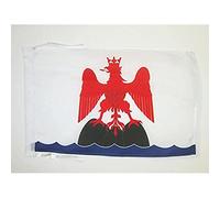BANDIERA ALPI MARITTIME 45x30cm - BANDIERINA DIPARTIMENTO DEGLI ALPES-MARITIMES - FRANCIA 30 x 45 cm cordicelle - AZ FLAG