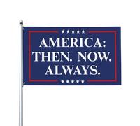 Bandiera "America ieri e oggi" Patriottica Orgogliosa Americana 1776-2026 Semiquincentesimo anniversario Bandi