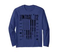 Bandiera americana americana Edizione Limitata - Vintage 1982 Maglia a Manica