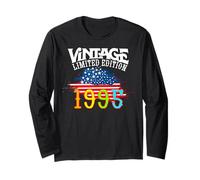 Bandiera americana americana Edizione Limitata - Vintage 1995 Maglia a Manica