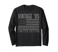 Bandiera americana americana Edizione Limitata - Vintage 1995 Maglia a Manica
