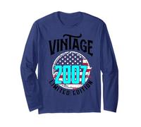 Bandiera americana americana in edizione limitata - Vintage 2007 Maglia a Manica