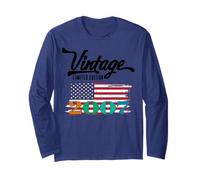Bandiera americana americana in edizione limitata - Vintage 2007 Maglia a Manica