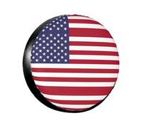 Bandiera Americana Copertura Pneumatico 14-17 "Ruota Tyr Diametertrailer Auto Camion Pvc Impermeabile Protezione Antipolvere