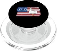 Bandiera americana degli Stati Uniti Funny Farmer Duck Lover PopSockets PopGrip per MagSafe