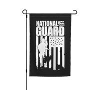 Bandiera americana della Guardia Nazionale Patriottica dell'Esercito 12x18 pollici per la decorazione esterna del cortile