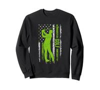 Bandiera Americana Golf Swing USA Pride Felpa