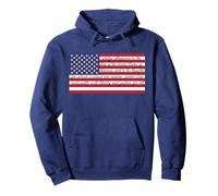 Bandiera Americana I Pledge fedeltà Felpa con Cappuccio