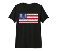 Bandiera Americana I Pledge fedeltà Maglietta Premium