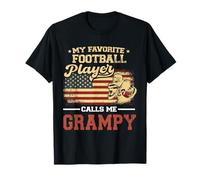 Bandiera americana "My Favorite Football Player Calls Me Grampy" Maglietta