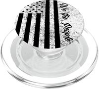 bandiera americana, noi, il, persone, vendemmia, stituzione, patriota PopSockets PopGrip per MagSafe