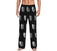 Bandiera americana Noi il popolo Costituzione Pantaloni iama da uomo