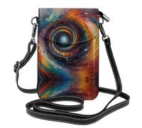 Bandiera americana Questa borsa a tracolla leggera e unisex con patta libera le mani ed è adatta per viaggi, vacanze e uso quotidiano., Il Vortice dell'Arte, Taglia unica