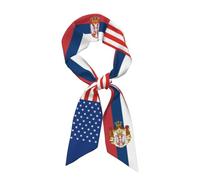 Bandiera americana, statunitense e s , sciarpa per capelli in raso da donna, bandana, foulard, sciarpe per il collo traspiranti e leggere per lei, moglie, capelli in raso per tutte le stagioni.