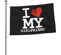 Bandiera "Amo la mia ragazza" 2x3 piedi, bandiere luminose