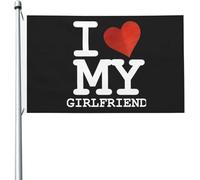 Bandiera "Amo la mia ragazza" 3x5 piedi, bandiere luminose