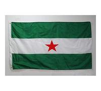 BANDIERA ANDALUSIA ARBONAIDA 150x90cm - BANDIERA ANDALUCÍA INDEPENDENTISTA 90 x 150 cm - AZ FLAG
