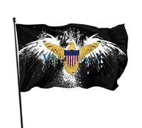 Bandiera Aquila Isole Vergini Americane 9,1 x 1,5 m Bandiere da muro dai colori vivaci e resistenti allo sbiadimento UV per esterni e interni