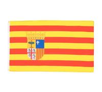 BANDIERA ARAGONA 150x90cm - BANDIERA ARAGÓN IN SPAGNA 90 x 150 cm - AZ FLAG