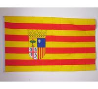 BANDIERA ARAGONA 90x60cm - BANDIERA ARAGÓN IN SPAGNA 60 x 90 cm - AZ FLAG