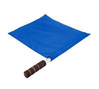 Bandiera 'arbitro rassodante, con manico in spugna, bandiera ad alta visibilità e impermeabile, per competizioni sportive, 31 x 37 cm (1 pezzo)