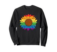 Bandiera arcobaleno Girasole - Gay Pride, LGBT Pride Day Felpa