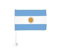 Bandiera Argentina Bandiera Auto Finestra Esterna Clip 30x45 Cm Doppio Lato Decorazione Auto