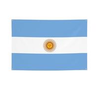 Bandiera argentina che crea atmosfera festiva striscione 119,4 x 180,3 cm per Natale, feste notturne, riunioni di amici