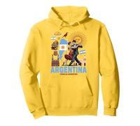 Bandiera Argentina Outfit Idea Per Le Donne Radici Argentine Felpa con Cappuccio