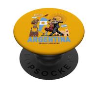 Bandiera Argentina Outfit Idea Per Le Donne Radici Argentine PopSockets PopGrip Adesivo