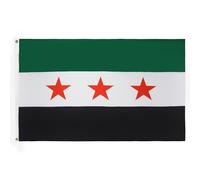 BANDIERA ARMATA LIBERA DI SIRIA 150x90cm - BANDIERA SIRIANA 90 x 150 cm - AZ FLAG