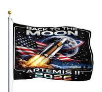 Bandiera Artemis II Launch To The Moon Space 90x150cm