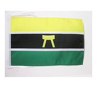 BANDIERA ASHANTI DI GHANA 45x30cm - BANDIERINA ASHANTI 30 x 45 cm cordicelle - AZ FLAG
