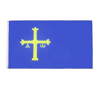 BANDIERA ASTURIE 150x90cm - BANDIERA PRINCIPADO DE ASTURIAS IN SPAGNA 90 x 150 cm - AZ FLAG
