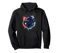 Bandiera Australia Rose Felpa con Cappuccio