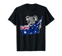 Bandiera Australiana dell'orso Koala Australi Maglietta