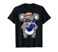 Bandiera Australiana dell'orso Koala Australi Maglietta