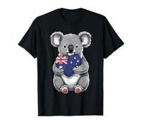 Bandiera Australiana dell'orso Koala Australi Maglietta