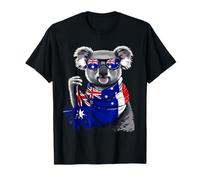 Bandiera Australiana dell'orso Koala Australi Maglietta
