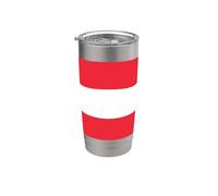 Bandiera austriaca dell'Austria Bicchiere termico in acciaio inox doppia parete