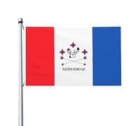 Bandiera Bandera De La Nacion Comcaac Flag Stagione Bandiera Tessuto Da Esterno Resistente Alle Intemperie Striscione All'Aperto, Per Feste Estive, Eventi, Celebrazioni, 90x150cm