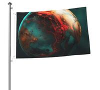 Bandiera Banner 3 x 2 Ft Bandiere da giardino a doppia faccia Bandiera resistente allo sbiadimento per esterni Bandiera di benvenuto Yard Bandiera di marmo Bandiera di auguri Bandiera personalizzata