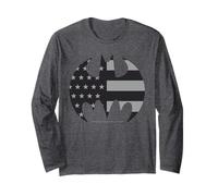 Bandiera Batman Emblema US Union Gotham Night Icon Tema Maglia a Manica