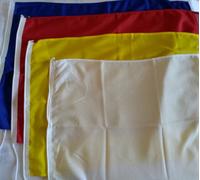 BANDIERA BIANCA GIALLA ROSSA E BLU CM 50 X 75 RESISTENTE ACQUA VENTO SPIAGGIA