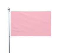 Bandiera bifacciale rosa naturale 3 x 5FT - Banner resistente per decorazioni esterne e giardino, stampa su entrambi i lati, facile da installare