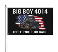 Bandiera Big Boy 4014 stampata su entrambi i lati, a 3 strati, 3x5 piedi
