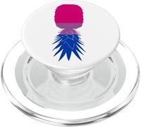 Bandiera Bisessuale Sottosopra Ananas Swinger PopSockets PopGrip per MagSafe